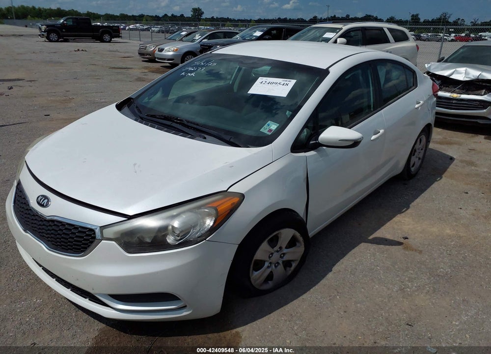 2016 KIA FORTE VIN: KNAFX4A64G5542177