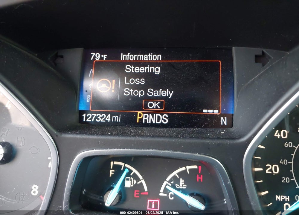 2017 FORD ESCAPE S VIN: 1FMCU0F7XHUA13358