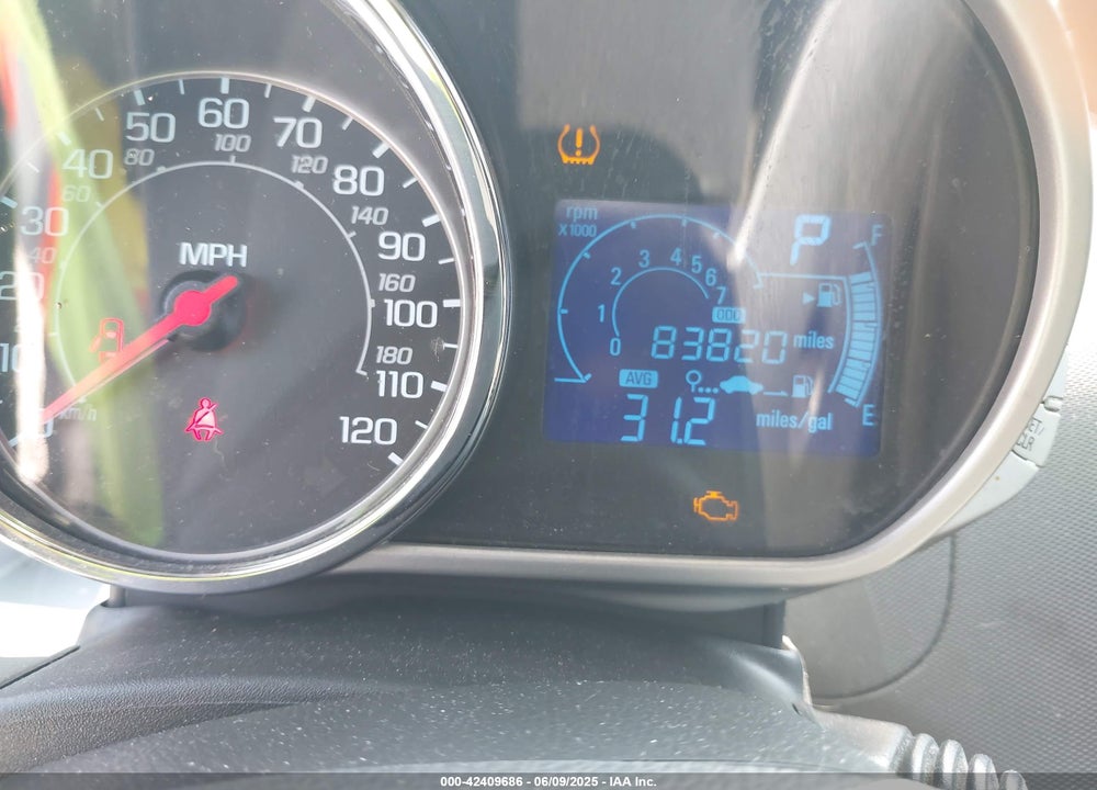 2013 CHEVROLET SPARK 2LT AUTO VIN: KL8CF6S92DC507098
