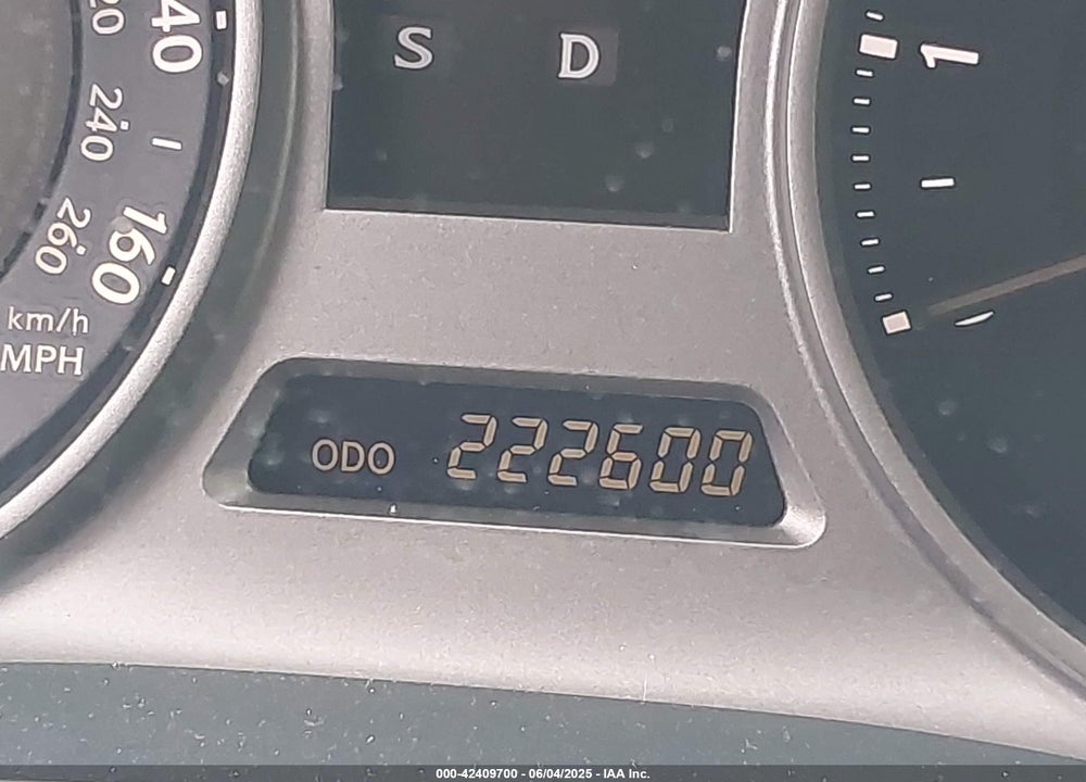 2006 LEXUS IS 250 VIN: JTHBK262165010988