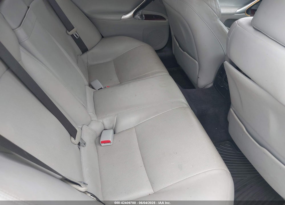 2006 LEXUS IS 250 VIN: JTHBK262165010988