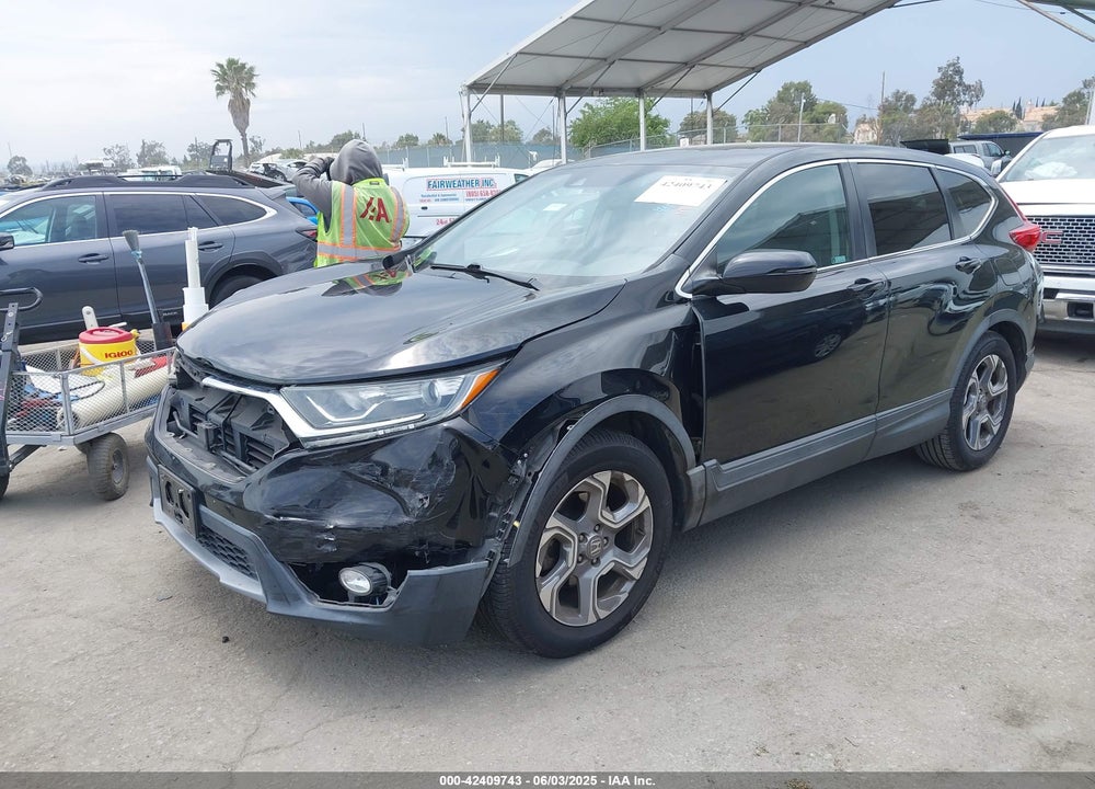 2018 HONDA CR-V EX-L/EX-L NAVI VIN: 7FARW1H80JE006443