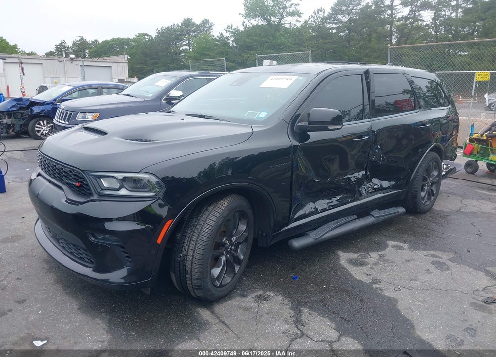 2022 DODGE DURANGO R/T PLUS AWD VIN: 1C4SDJCT8NC187003