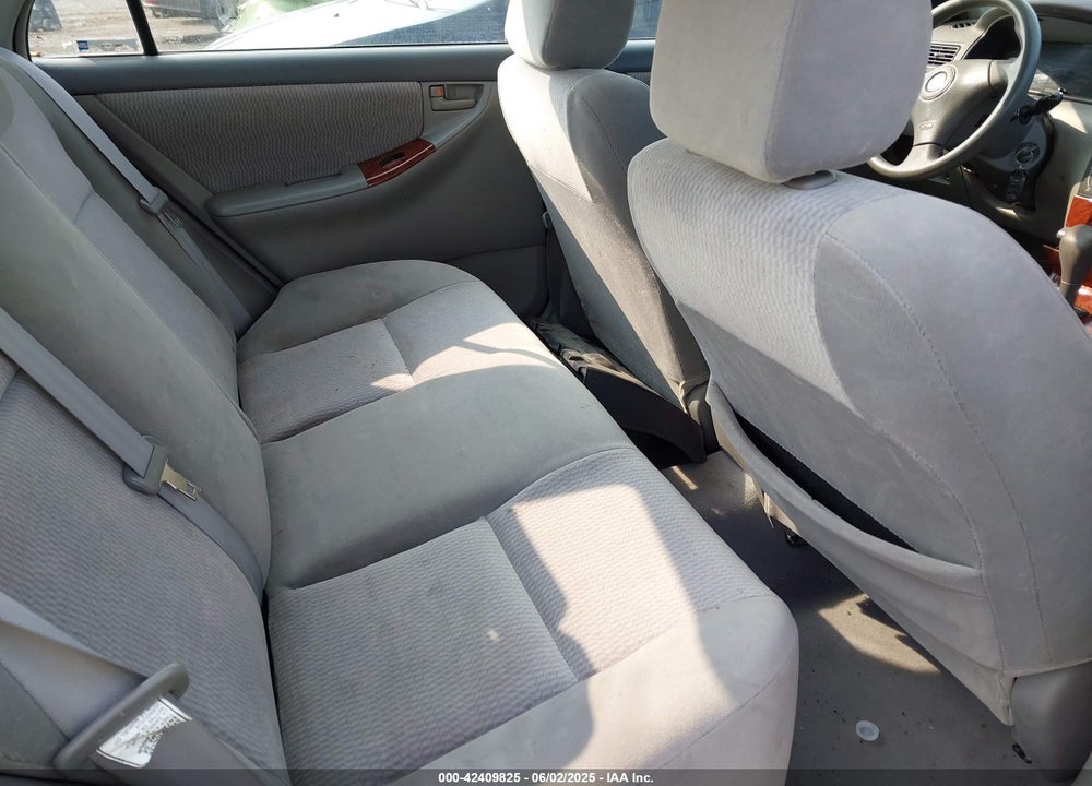 2005 TOYOTA COROLLA LE VIN: 2T1BR32E05C416300