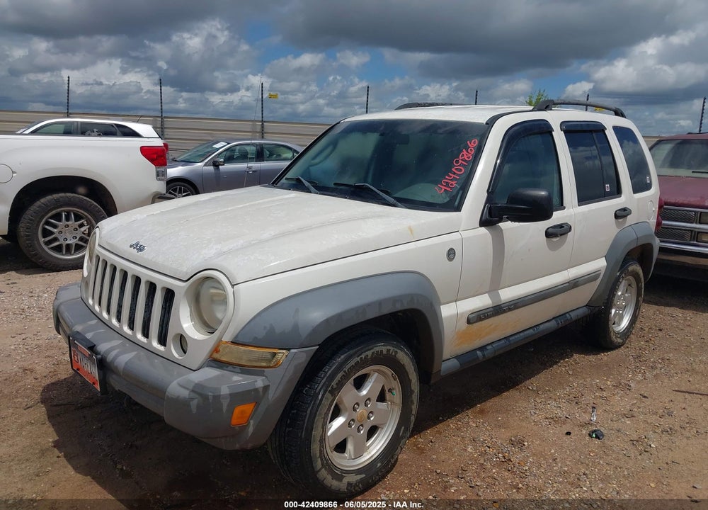 2005 JEEP LIBERTY SPORT VIN: 1J4GL48K55W716474
