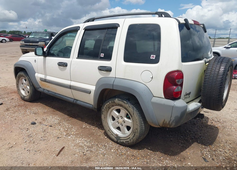 2005 JEEP LIBERTY SPORT VIN: 1J4GL48K55W716474