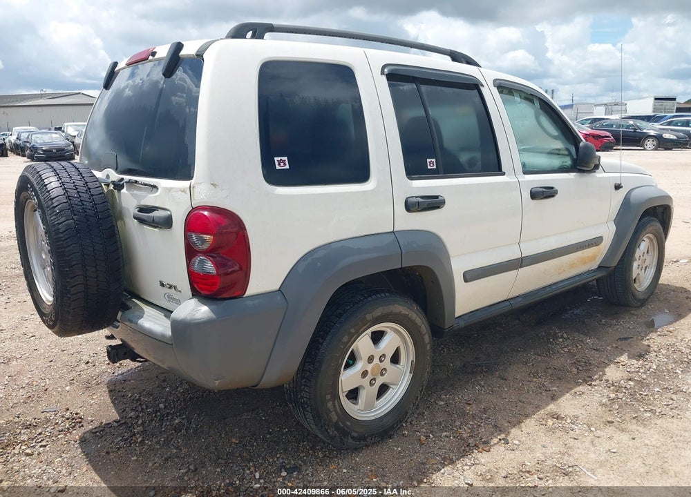 2005 JEEP LIBERTY SPORT VIN: 1J4GL48K55W716474