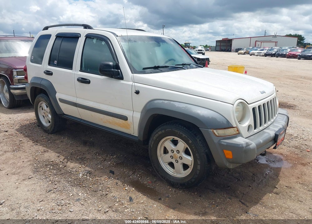 2005 JEEP LIBERTY SPORT VIN: 1J4GL48K55W716474