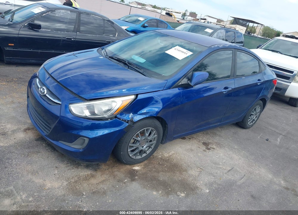 2015 HYUNDAI ACCENT VIN: KMHCT4AE7FU887101