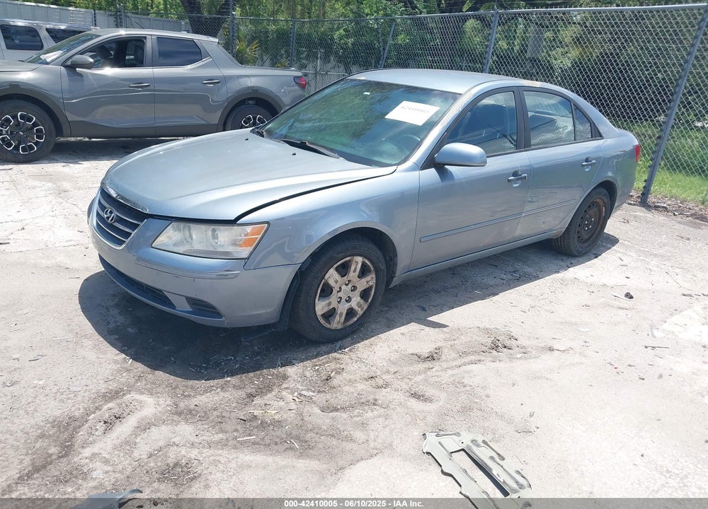 2009 HYUNDAI SONATA GLS VIN: 5NPET46C59H424912
