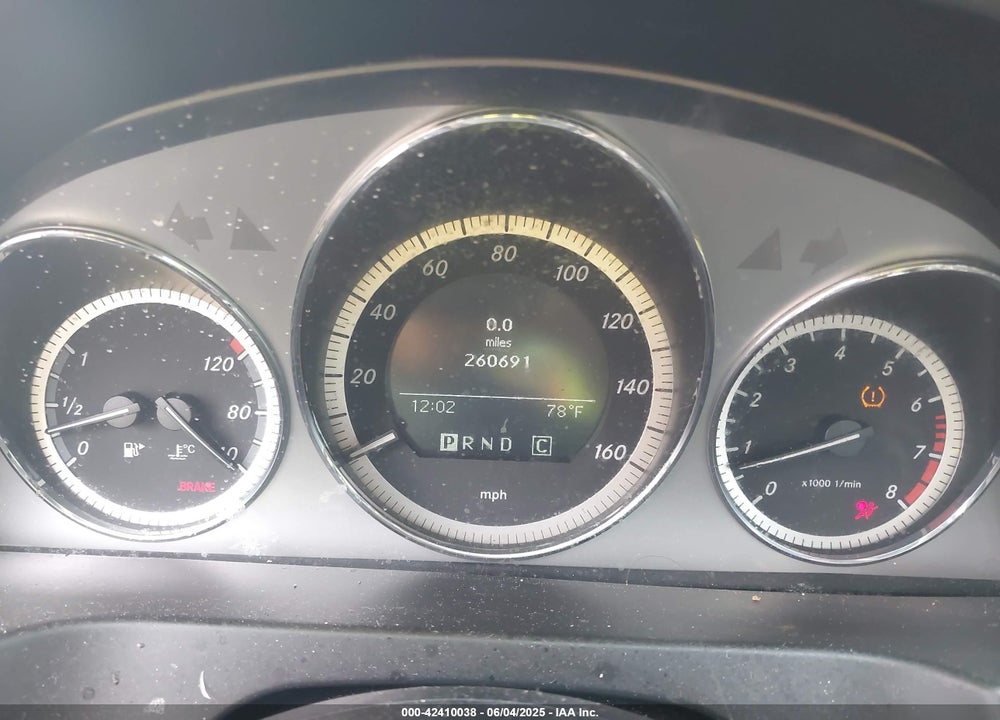 2010 MERCEDES-BENZ C 300 VIN: WDDGF8BB9AF373987
