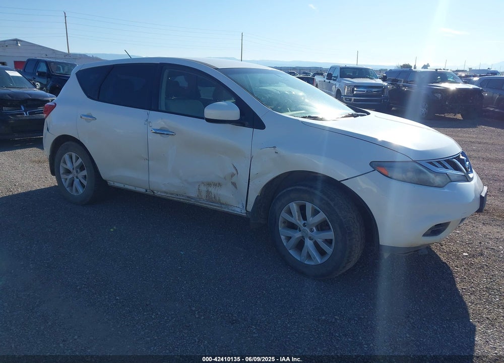 2012 NISSAN MURANO S VIN: JN8AZ1MW0CW227693
