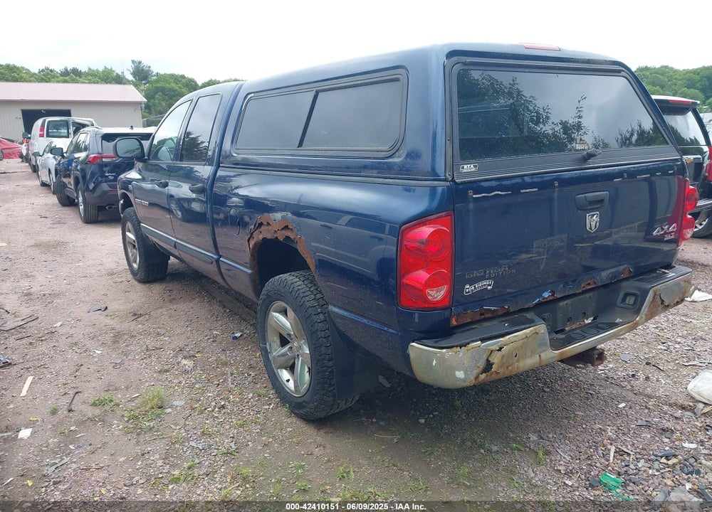 2007 DODGE RAM 1500 SLT/TRX4 OFF ROAD/SPORT VIN: 1D7HU18287J511582