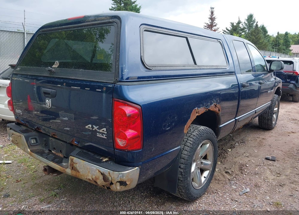 2007 DODGE RAM 1500 SLT/TRX4 OFF ROAD/SPORT VIN: 1D7HU18287J511582