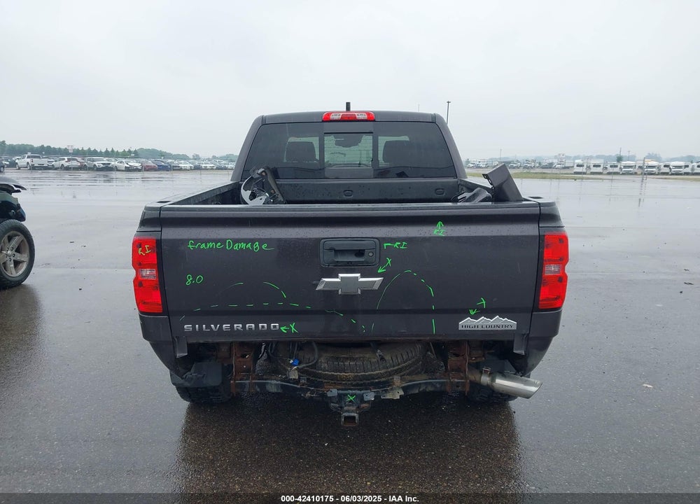 2014 CHEVROLET SILVERADO 1500 HIGH COUNTRY VIN: 3GCUKTEC1EG536409