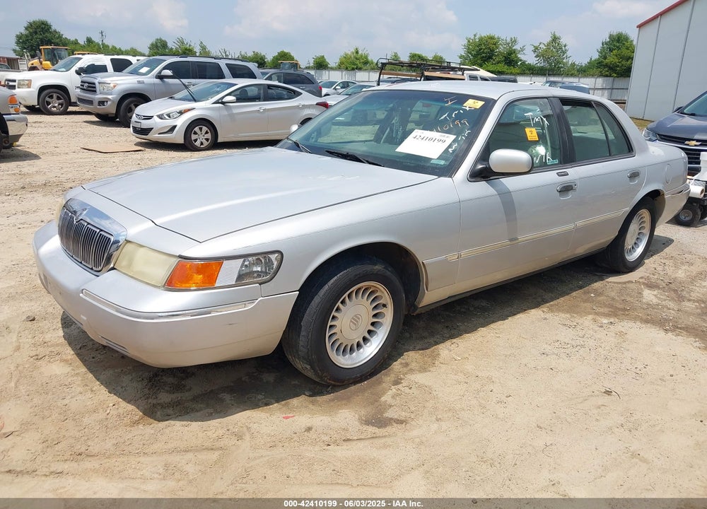 2002 MERCURY GRAND MARQUIS LS VIN: 2MEFM75W82X657698