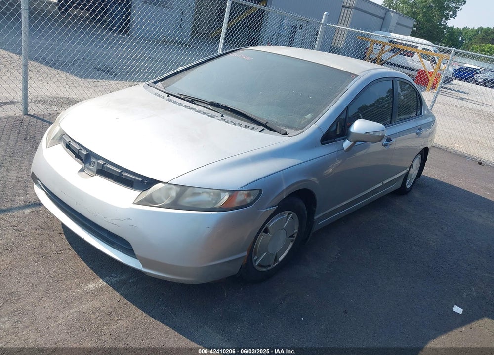 2007 HONDA CIVIC HYBRID VIN: JHMFA36287S031382