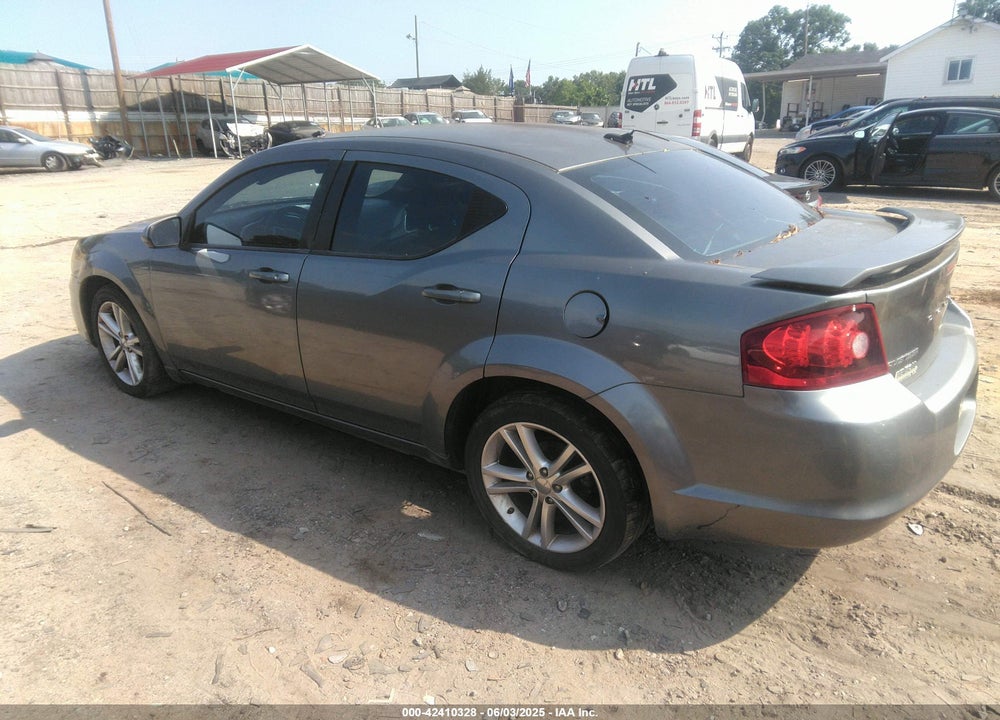 2012 DODGE AVENGER VIN: 1C3CDZCB3CN182940
