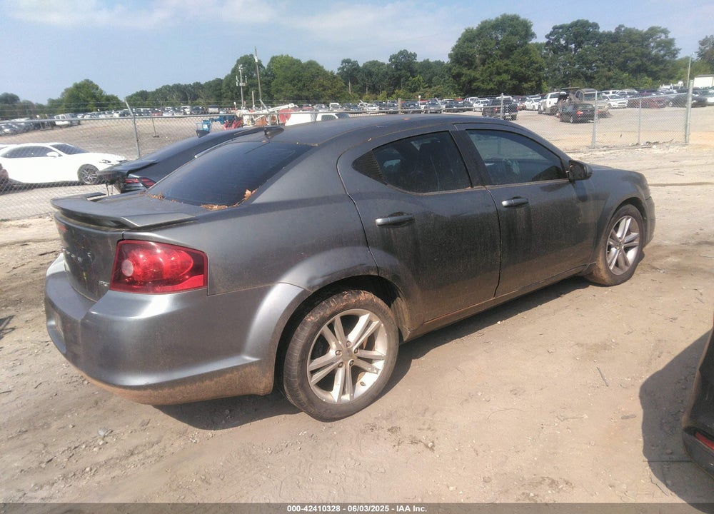 2012 DODGE AVENGER VIN: 1C3CDZCB3CN182940