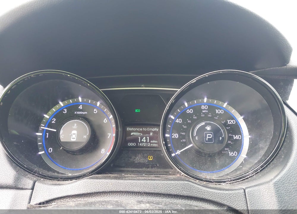 2013 HYUNDAI SONATA VIN: 5NPEC4AC4DH605550