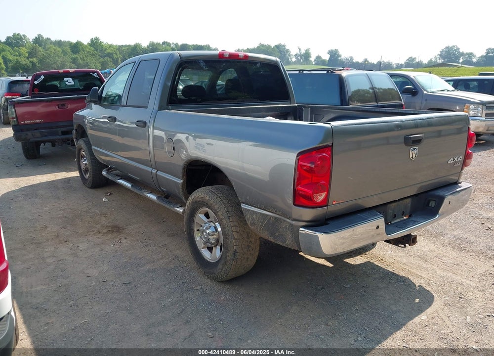 2007 DODGE RAM 2500 SLT/TRX4 OFF ROAD/SPORT/POWER WAGON VIN: 1D3KS28DX7J544121