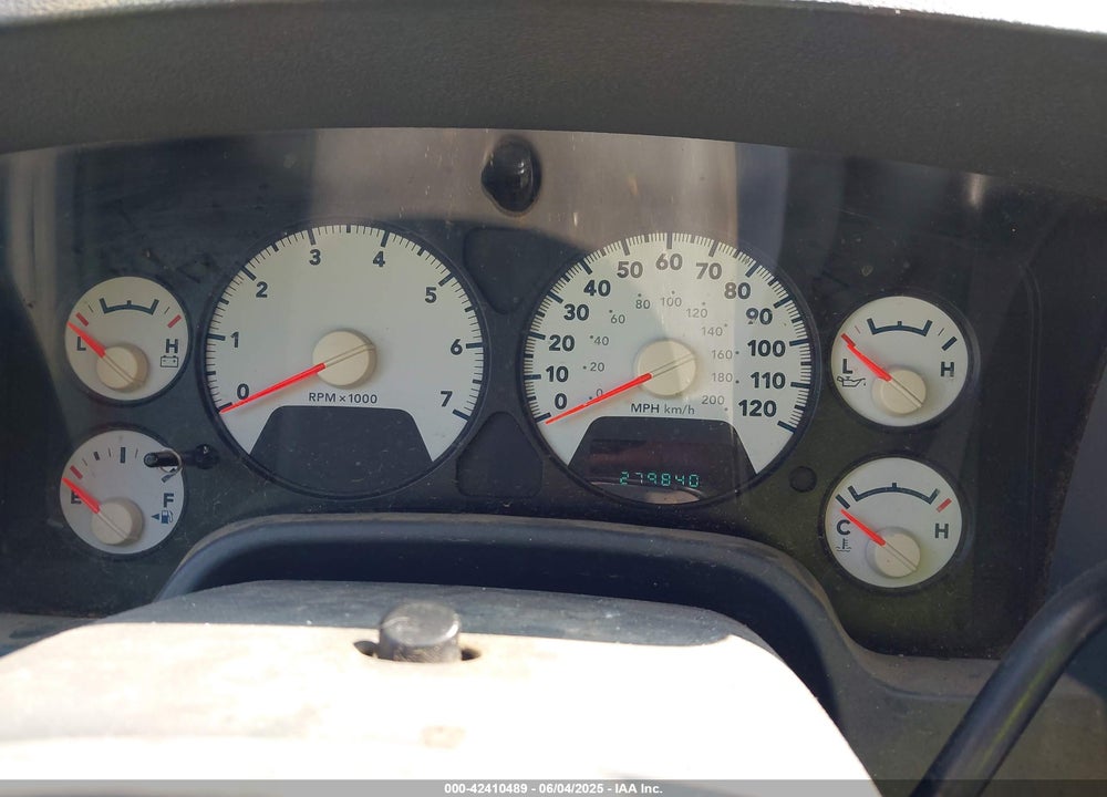 2007 DODGE RAM 2500 SLT/TRX4 OFF ROAD/SPORT/POWER WAGON VIN: 1D3KS28DX7J544121