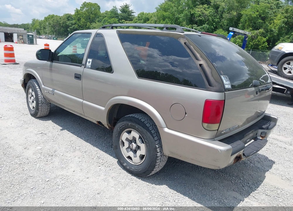 2003 CHEVROLET BLAZER VIN: 1GNCT18X23K173241