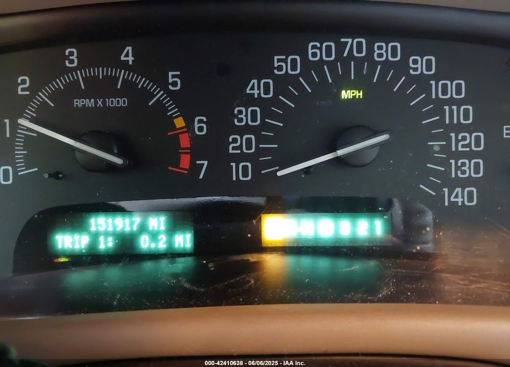 1999 BUICK PARK AVENUE VIN: 1G4CW52K0X4644958