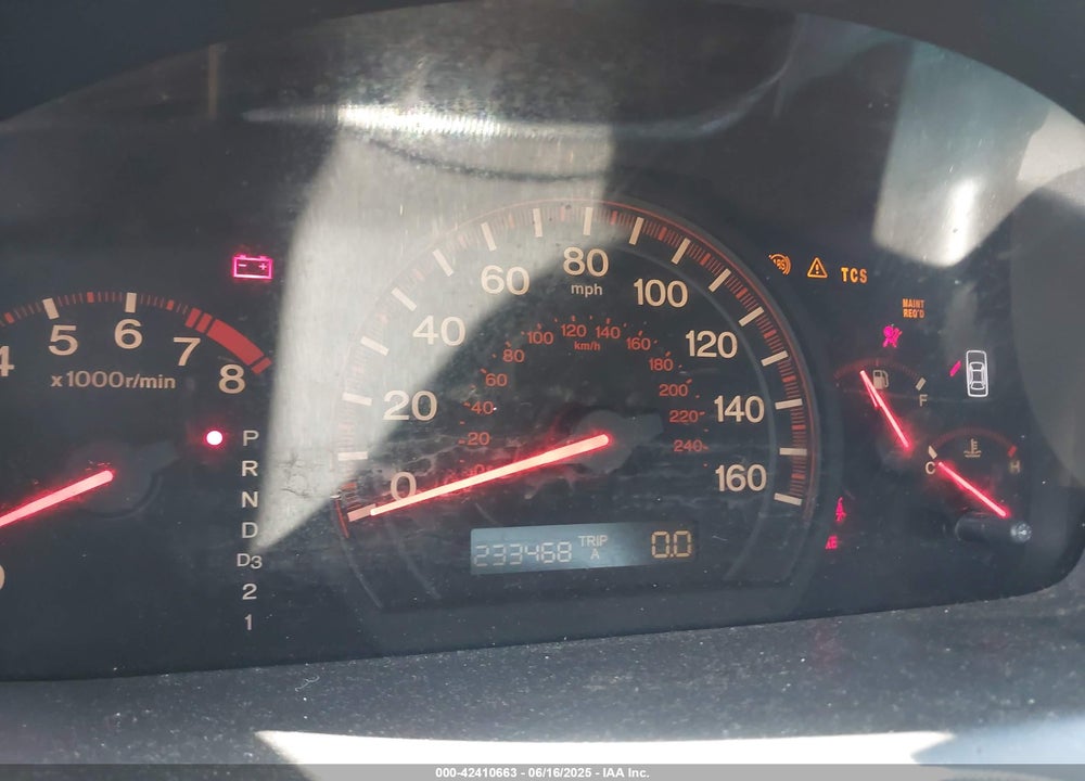 2003 HONDA ACCORD 3.0 EX VIN: 1HGCM82653A007446