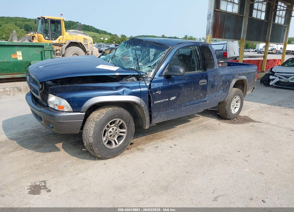 2002 DODGE DAKOTA VIN: 1B7GG12X22S709398