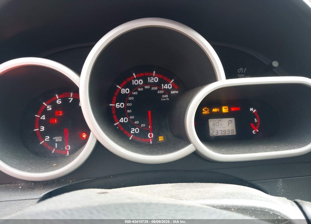 2009 PONTIAC VIBE GT VIN: 5Y2SR67079Z446792