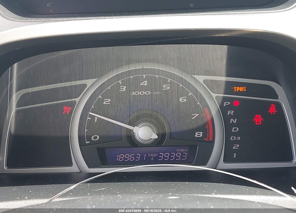 2008 HONDA CIVIC VIN: 2HGFG12848H565522
