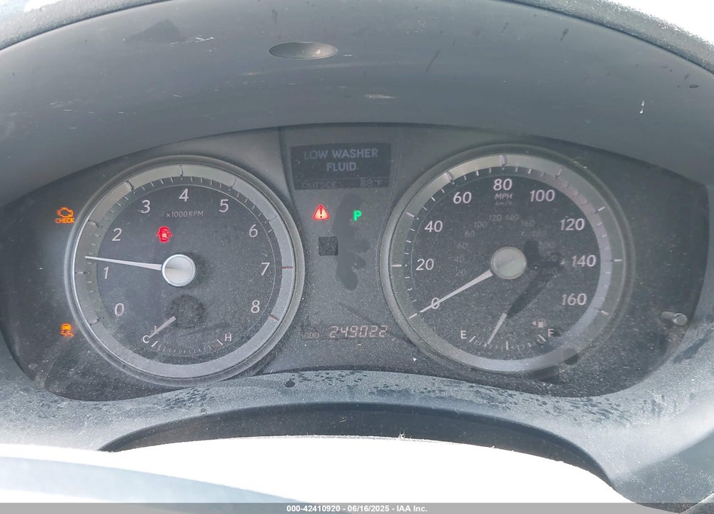 2007 LEXUS ES 350 VIN: JTHBJ46G372111897