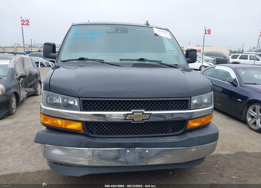 2019 CHEVROLET EXPRESS 2500 WORK VAN VIN: 1GCWGAFP7K1229420