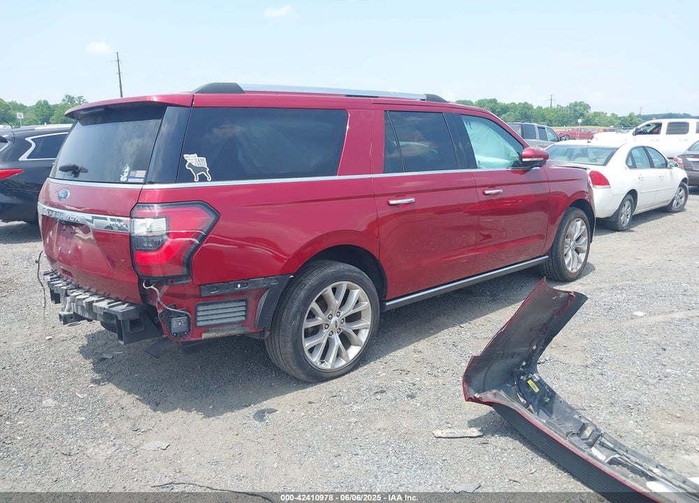 2018 FORD EXPEDITION MAX LIMITED VIN: 1FMJK2AT9JEA62788