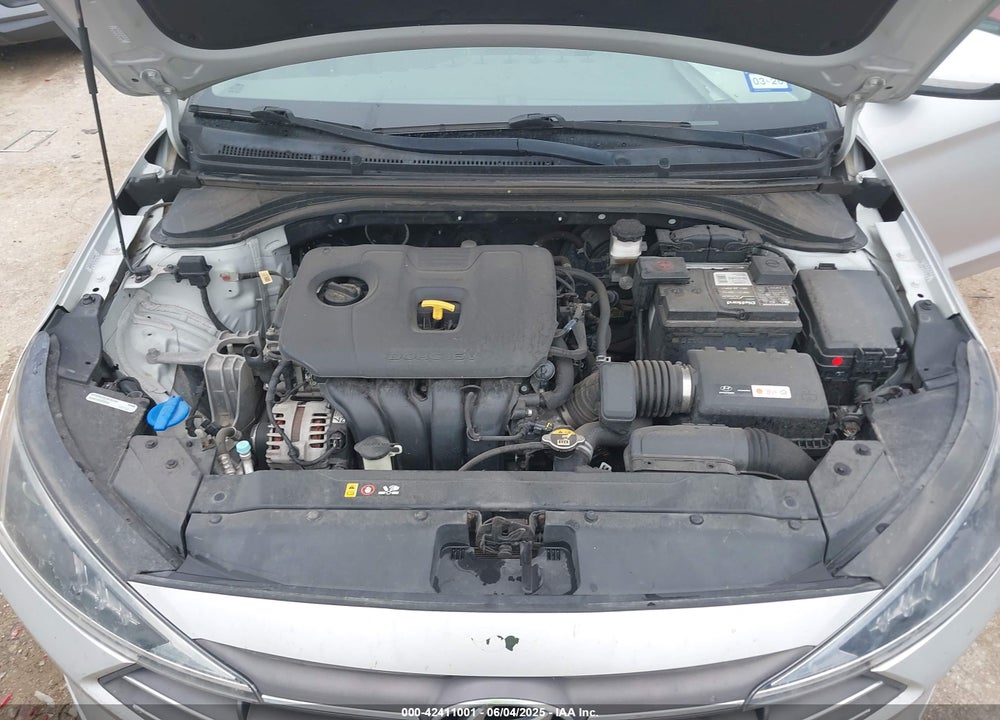 2019 HYUNDAI ELANTRA VIN: KMHD84LFXKU769288