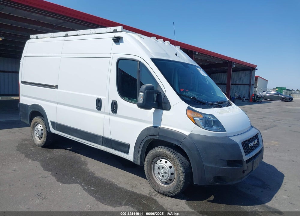 2020 RAM PROMASTER 1500 HIGH ROOF 136 WB VIN: 3C6TRVBG2LE100324