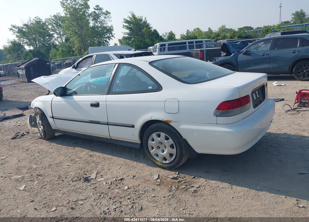 1999 HONDA CIVIC DX VIN: 1HGEJ6227XL010037