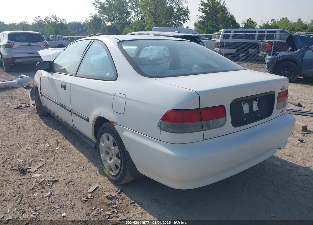 1999 HONDA CIVIC DX VIN: 1HGEJ6227XL010037