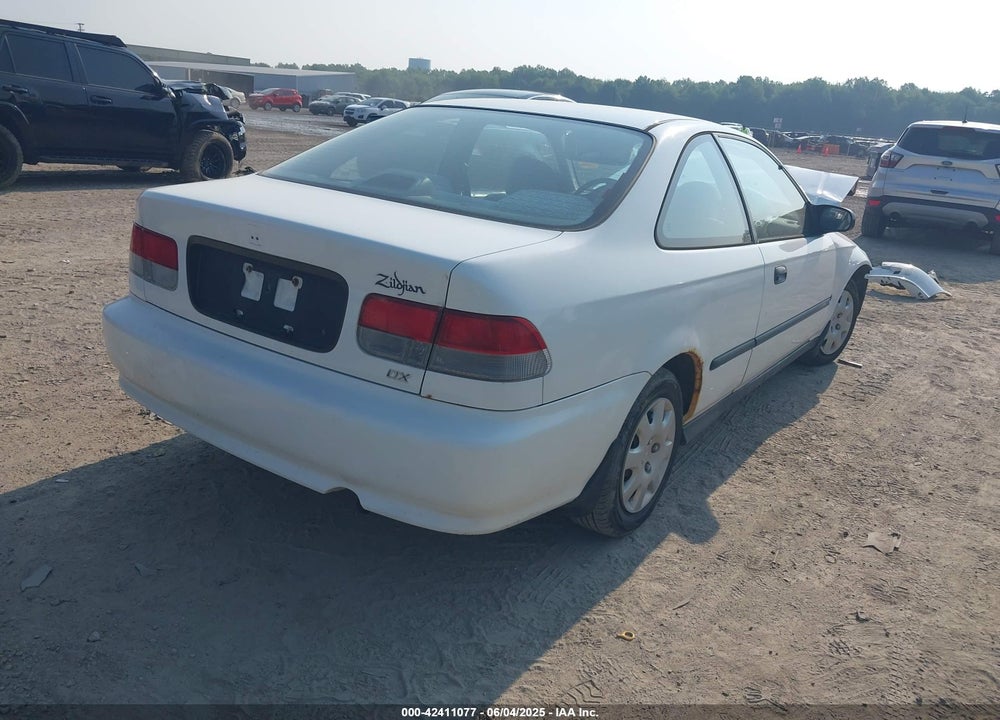 1999 HONDA CIVIC DX VIN: 1HGEJ6227XL010037