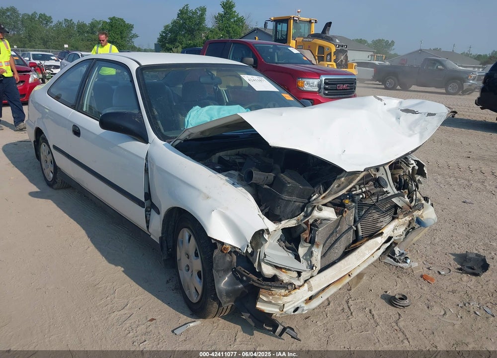 1999 HONDA CIVIC DX VIN: 1HGEJ6227XL010037