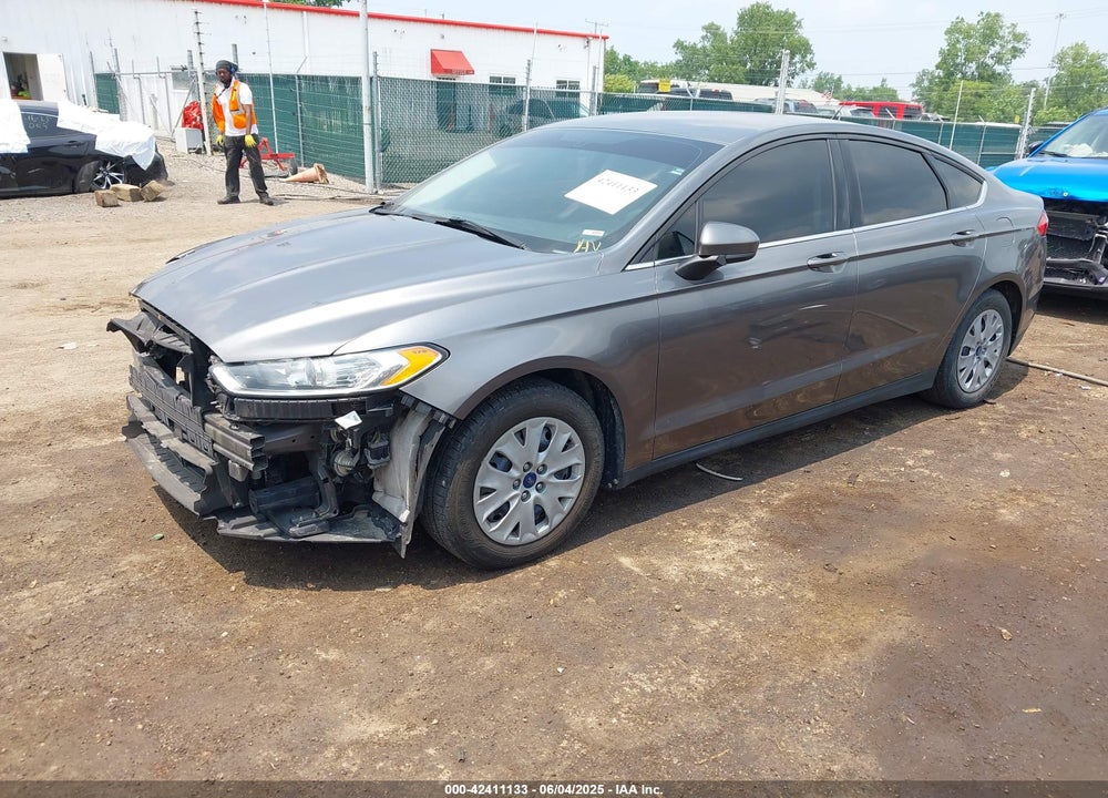 2014 FORD FUSION S VIN: 3FA6P0G77ER159541