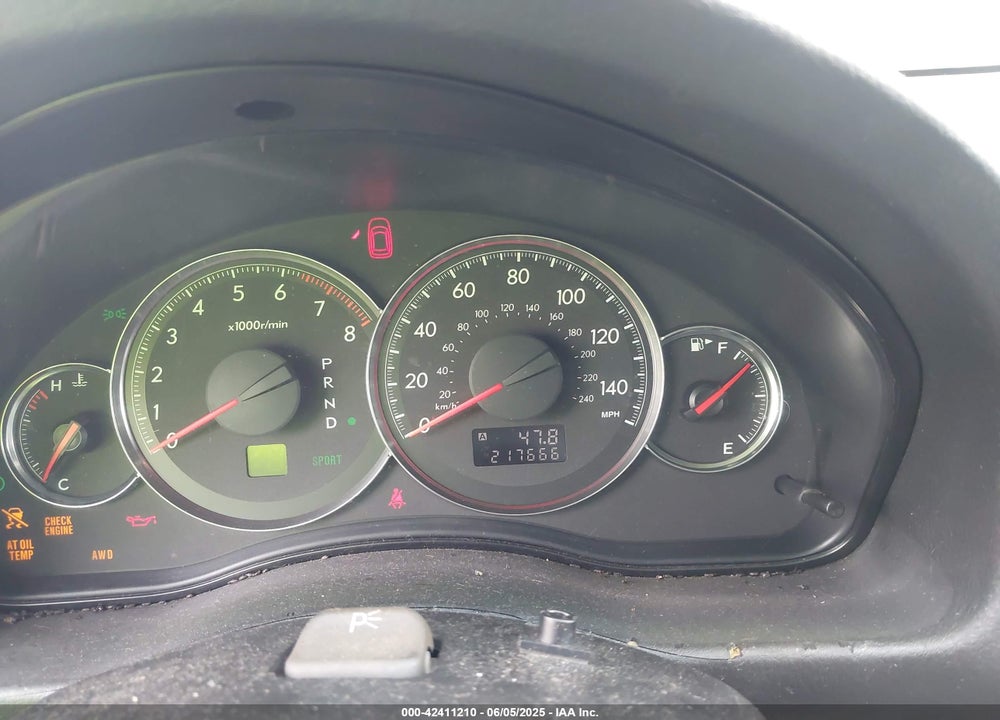 2009 SUBARU OUTBACK VIN: 4S4BP61C197341844