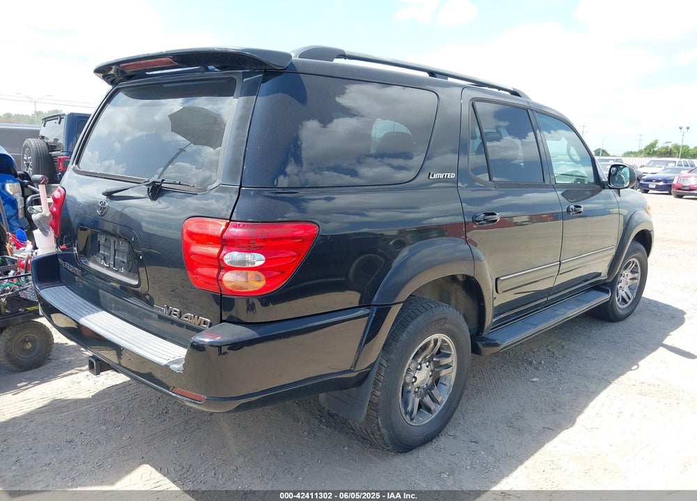 2003 TOYOTA SEQUOIA LIMITED V8 VIN: 5TDBT48A43S183862