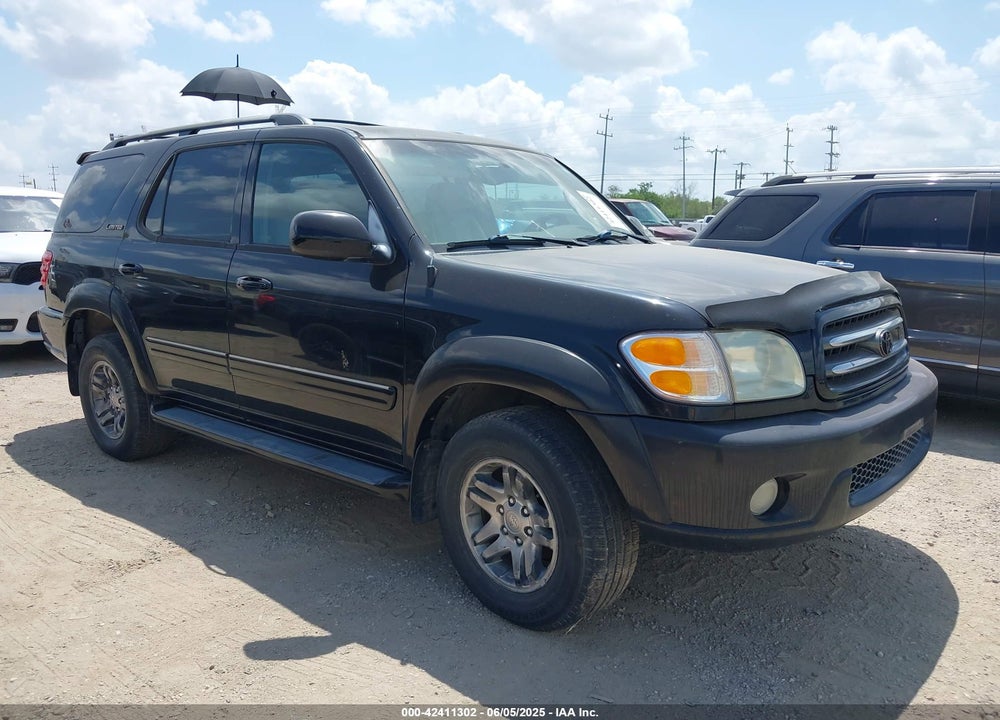 2003 TOYOTA SEQUOIA LIMITED V8 VIN: 5TDBT48A43S183862