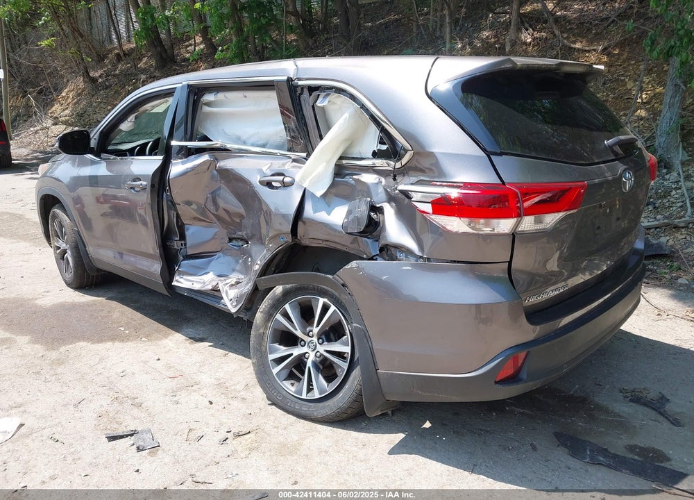 2019 TOYOTA HIGHLANDER VIN: 5TDBZRFH4KS992336