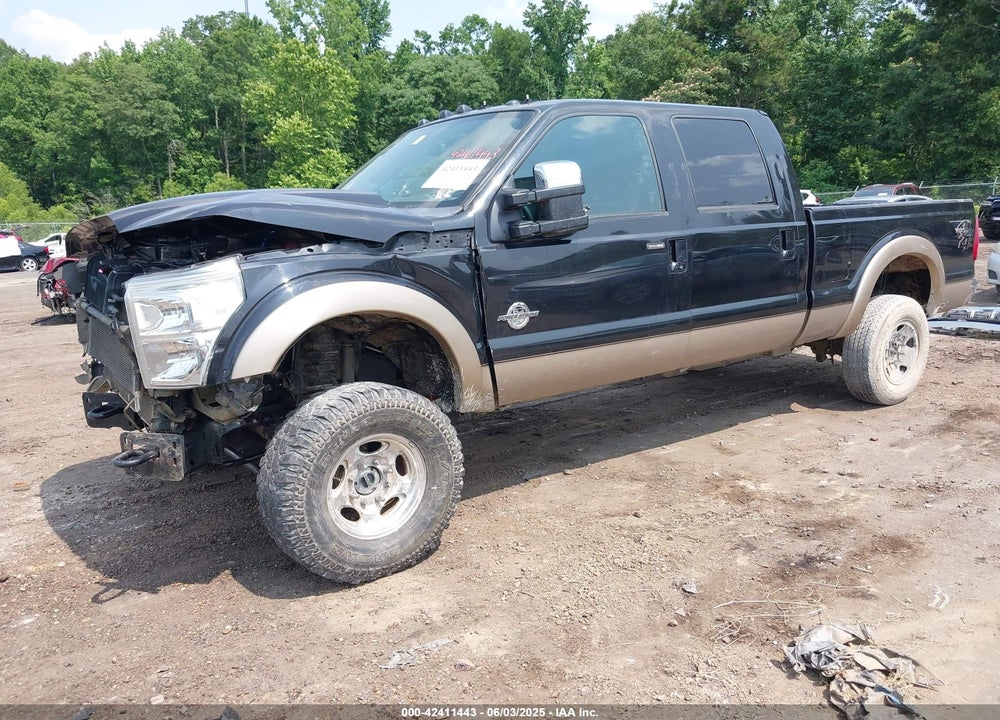 2012 FORD F-250 VIN: 1FT7W2BT3CEC44362