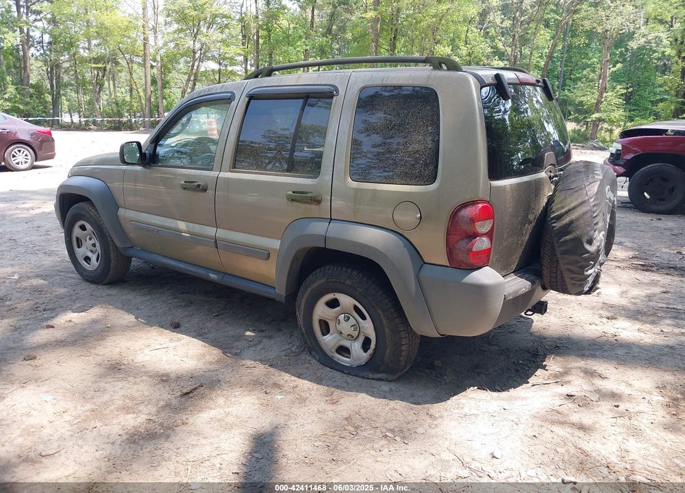 2005 JEEP LIBERTY SPORT VIN: 1J4GK48K05W520008