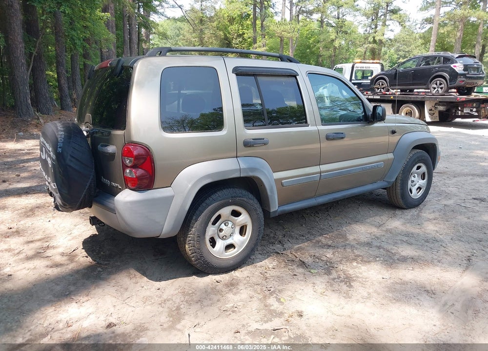 2005 JEEP LIBERTY SPORT VIN: 1J4GK48K05W520008