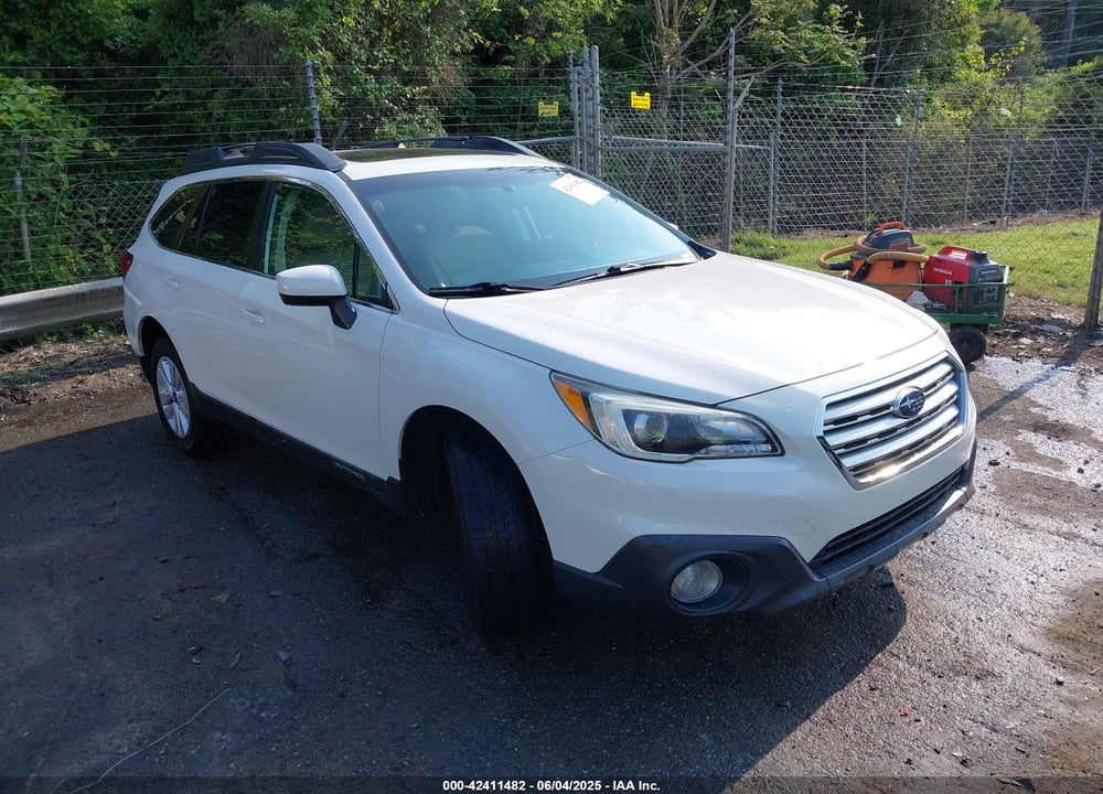 2016 SUBARU OUTBACK 2.5I PREMIUM VIN: 4S4BSBDCXG3200908